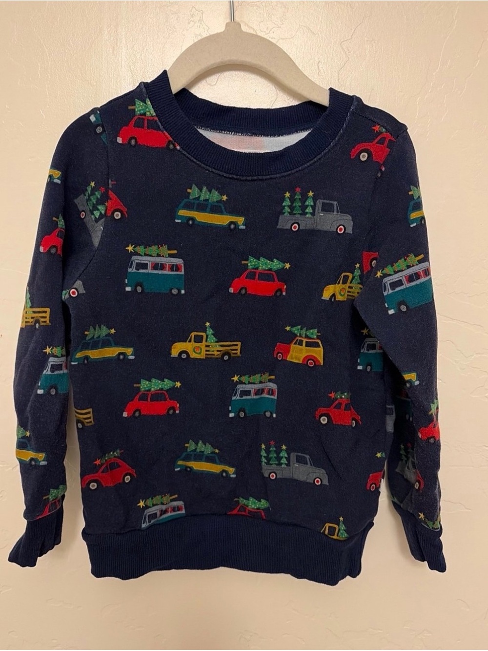 Little Sleepies Navy Holiday Sweater